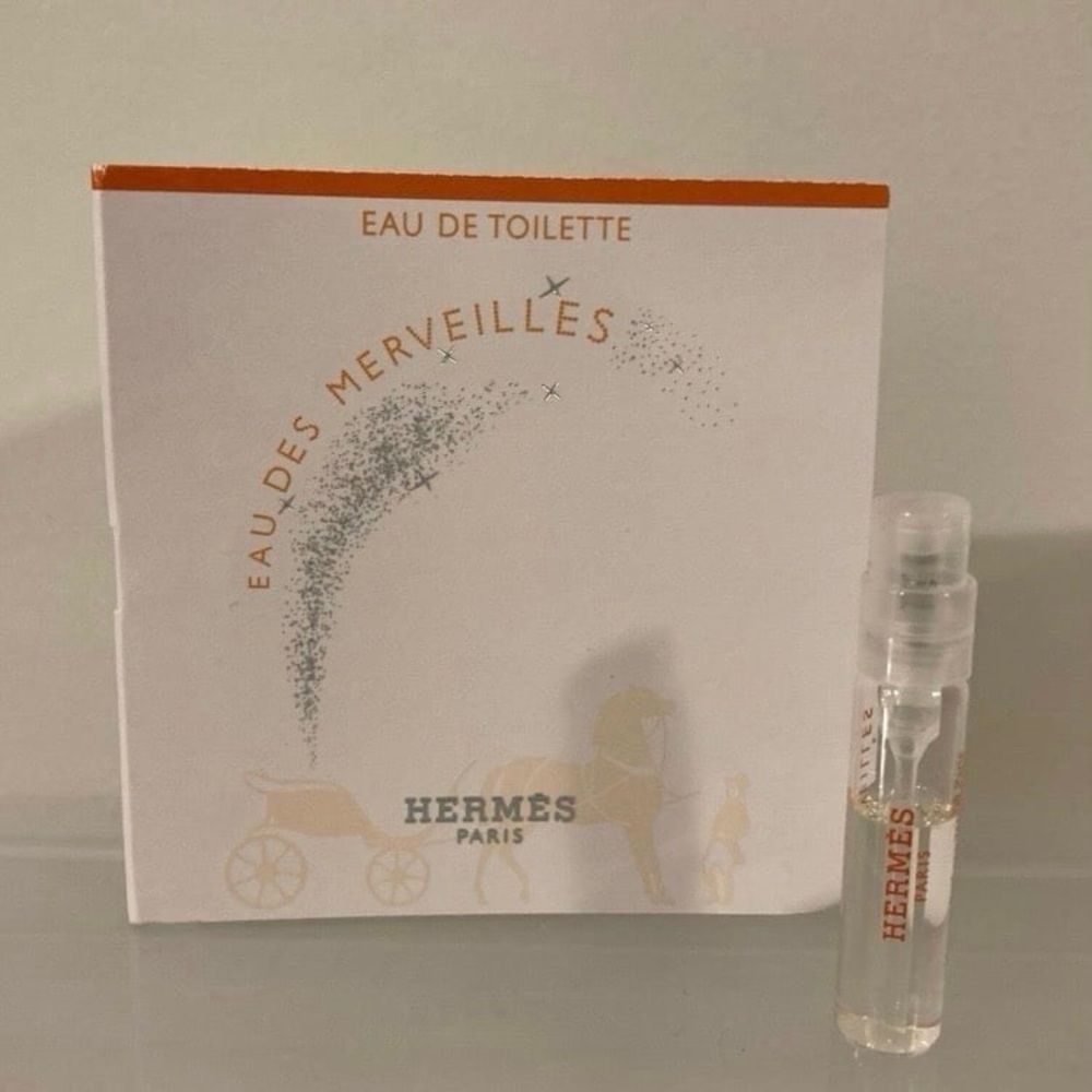 Hermès Eau des Merveilles Eau de Toilette Sample 2ml Spray BNIB